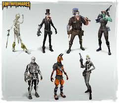 Shop for cheap fortnite costumes, cosplay shoes, logo hoodie, fortnite pajamas, backpack, weapon and other costumes online. Halloween Skins From Fortnite Geroi Hellouin Katakomby