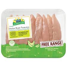 Perdue Harvestland Free Range Fresh Boneless Skinless Chicken Breast Tenderloins 0 8 1 2 Lbs Walmart Com Walmart Com