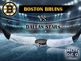 Score Tickets to See The Bruins VS. The Dallas Stars