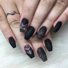 Con la decoración de uñas negras podemos lograr diferentes diseños de uñas bastante elegantes. Mejores 80 Disenos De Unas Decoradas Color Negro