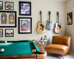 The wallpaper is really colorful, though! Create An Awesome Home Game Room With These 26 Ideas Extra Space Storage