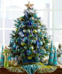 Tabletop artificial christmas tree, decorated with the following colors: 35 Beautiful Table Top Christmas Tree Decorations
