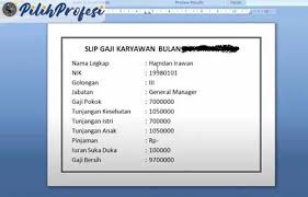 Jika kebingungan dalam membuatnya, anda bisa contoh slip gaji karyawan excel di bawah ini dan menyesuaikan komponennya. 20 Contoh Slip Gaji Excel Dan Word Untuk Karyawan 2021 Pilihprofesi