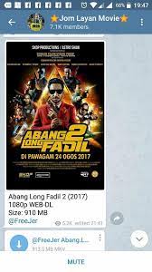 Sebagai admin saya minta maaf sebab page 2 hari lagi cerita abang long fadil 2 akan di siarkan di seluruh malaysia. Abes Tu Nak Nanges Facebook