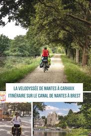Le Canal De Nantes A Brest A Velo Voyage A Velo Velodyssee Brest