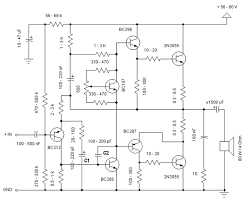 Inverter adalah untuk mengubah arus dc menjadi arus ac 220 volt,inverter terdiri dari berbagai jenis yaitu inverter gelombang kotak,gelombang semi kotak atau. Rangkaian Power Amplifier 60 Watt 2n3055 Skemaku Com