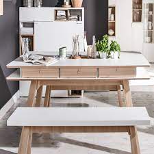 The omnia table contains an ingenious mechanism to expand the top surface. 4 You Dining Table With Hidden Container In White By Cuckooland Notonthehighstreet Com