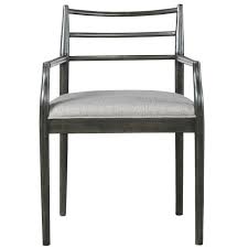 Leighton Black Wood Grey Fabric Dining Chair Dining Chairs Fabric Dining Chairs Black Dining Room Chairs
