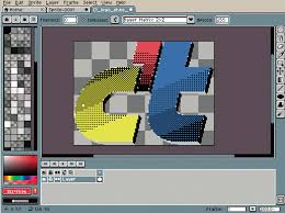 Shadow, pixel perfect, rotsprite rotation, tile mode, filled outline. Pixelshop C T Heise Magazine