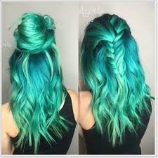 3 ways to wear it: 100 Gorgeous Hairstyles For Green Hair Great Looks In Rich Color