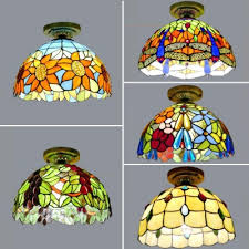 Get the best deal for unbranded stained glass pendants fixtures from the largest online selection at ebay.com. Dining Room Bowl Flush Mount Light Stained Glass 1 Light Rustic Style Ceiling Light Beautifulhalo Com