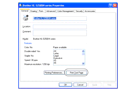 Insert cd driver to your computer, cd room/ your laptop, if doesn't have. How Do I Print A Test Page Brother