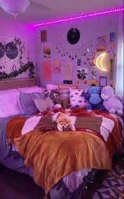 Aesthetic Room Inspiration Neon Room Neon Bedroom Grunge Room