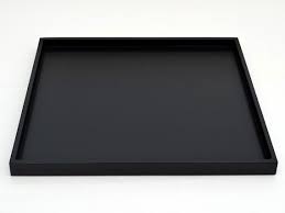 30 X 30 Extra Large Square Ottoman Tray Shallow Modern Coffee Etsy Ottoman Tray Large Ottoman Tray Coffee Table Decor Tray