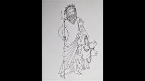 Drawing Greek Myth Hades The God Of The Dead Drawing Of Enamtara Saki Youtube Hades drawing easy hades greek goddess gods coloring page coloring.