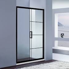 Paroi De Douche Coulissante Water Black Style Atelier Paroi De Douche Coulissante Paroi De Douche Douche Angle