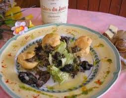 Recette Salade D Escargots En Croquemitaine Sauce Morbier Et Vin Jaune 750g