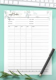 Since you loved our 2018 free printable 2018 planner and you download our meal planner on a regular basis and you also enjoy our harry potter meal planner 1 and harry potter meal planner. Weight Loss Tracker Template Free Printable World Of Printables