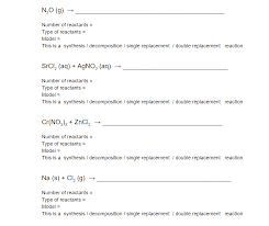 The easiest way to identify a double displacement reaction is to check to see whether or not the cations exchanged anions with each other. No G Number Of Reactants Type Of Reactants Chegg Com