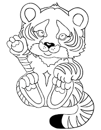 Tiger coloring pages are a fun way for kids of all ages, adults to develop creativity, concentration, fine motor skills, and color recognition. Cute Baby Tiger Coloring Pages Coloring Home