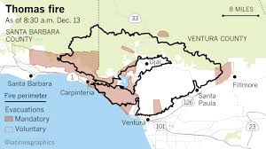 With all this we can know in a rather objective way the approximate place where a point of fire has occurred and. Southern California Fires Live Updates New Evacuation Orders Issued For Carpinteria And Montecito As Thomas Fire Again Rages Out Of Control Los Angeles Times