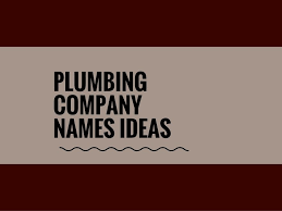 575 Catchy Plumbing Company Names Thebrandboy Com Buisness Name Ideas Plumbing Companies Company Names