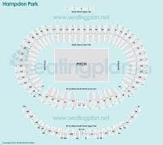 Hampden Park Detailed Seating Plan