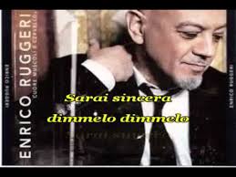 E ci facciamo male se la pressione sale; Enrico Ruggeri Karaoke Mistero Youtube