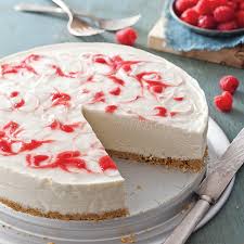 Go to raspberry sauce recipes. No Bake Raspberry Swirl Cheesecake Paula Deen Magazine