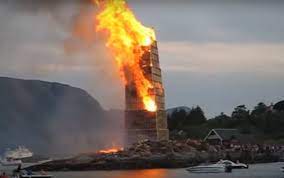 It has a triangular shape, with its northern border just north of the buildings of the norwegian broadcasting corporation and ullevål university hospital, and south of the university of oslo campus at blindern. St Hans Abend Norwegen Service