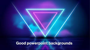Or if you can't choose a favorite, go for one of their seasonal virtual backgrounds, complete with. Triangle Design Good Powerpoint Backgrounds