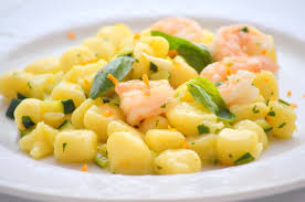Gnocchi Gamberi Zucchine E Agrumi Triglia Di Bosco