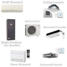 Multi split air conditioners offer zone control, which means the majority of multi split air conditioners by mitsubishi electric feature the following Mitsubishi 2 Zone Mini Split Ductless Heat Pump Ac System 20 000 Btu