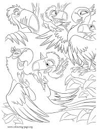 28 rio coloring pages printable. Rio The Movie Blu Jewel Rafael And His Puppies Coloring Page Puppy Coloring Pages Rio Movie Disney Coloring Pages