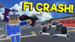 Huge F1 Crash Police Chase Tiny Town Vr Gameplay Oculus Vr Game Youtube