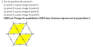 Corrige Brevet Amerique Du Nord 2019 Transformations Et Symetrie