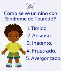 Cadi El Sindrome De Tourette Es Un Trastorno Facebook