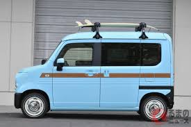 ホンダ n van がレトロ調に大変身 80年代風カスタムを提案したワケとは くるまのニュース ホンダ n レトロ調 キャンピングカーライフ