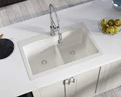 Check spelling or type a new query. T812 White Double Equal Bowl Low Divide Topmount Quartz Granite Sink