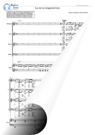 Paroles2chansons dispose d'un accord de licence de paroles de chansons avec la société des editeurs et auteurs de musique (seam). Partition Chorale La Vie Ne M Apprend Rien Satb Partition Chorale De Daniel Balavoine Satb