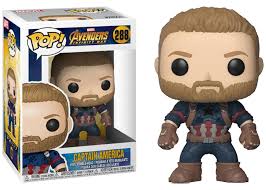 Infinity war купить или взять напрокат. Funko Pop Avengers Infinity War Captain America 288