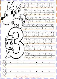 For extra practice, you can even laminate each number tracing sheet to use over and over again with dry erase markers. Free Printables Kindergarten Number 3 Tracing Worksheets Tracing Numbers 1 20 For Kids Presch Numbers Kindergarten Tracing Worksheets Math Activities Preschool