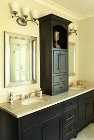 cabinet between sinks love this