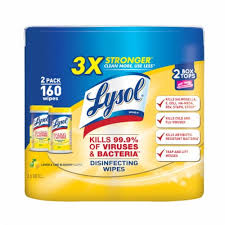 Disinfecting wipes contain chemicals, so they have safety steps to follow. Lysol Lemon Lime Blossom Scented Disinfecting Wipes 160 Ct Kroger
