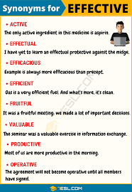 Another Word For Effective 95 Synonyms For Effective With Examples 7esl Learn English Vocabulary English Words Learn English Words