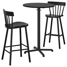 Shop 400+ table tops for your restaurant at webstaurantstore! Stensele Norraryd Bar Table And 2 Bar Stools Anthracite Anthracite Black Ikea