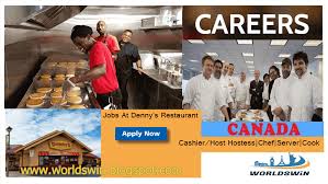 Read about available positions and job opportunities. Denny S Restaurant Jobs In Canada Server Cook Dishwasher Host Hostess Kitchen Manager Worldswin Jobs Apply And Travel Destinations