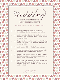 Custom Wedding Stationery Checklist Wedding Stationery Checklist Wedding Stationary Checklist Custom Wedding Stationery