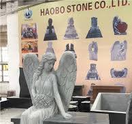 Padang Dark Tombstone Bench China Grey Granite Angel Bench Gravestone for  Cemetery Headstone Monument from China - StoneContact.com