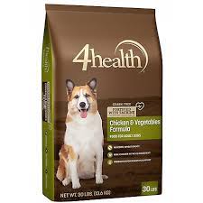 Less than 20% total fat is the recommendation for a low fat diet while 10% to 12% total fat is recommended for an ultra low fat diet. 4health Grain Free Chicken Vegetables Formula Adult Dog Food 30 Lb Bag At Tractor Supply Co